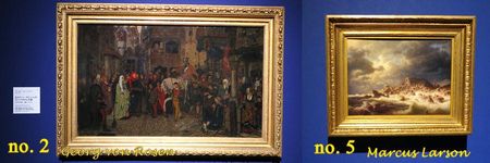 01_no.2 イエーオリ・フォン・ローセン《大ステーン・ステューレのストックホルム入城》no.5 マルクス・ラ－ション《荒れ狂うボーヒュ－スレ－ンの海》